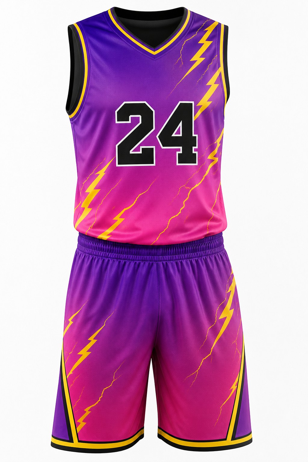 Custom Basketball Uniform Kit #06