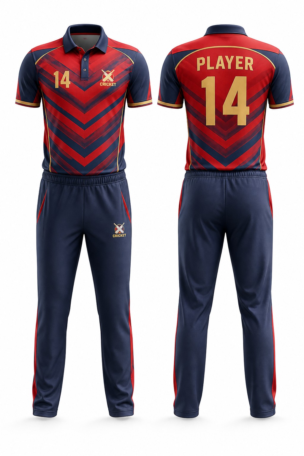 Custom Sublimated Cricket Kit #03