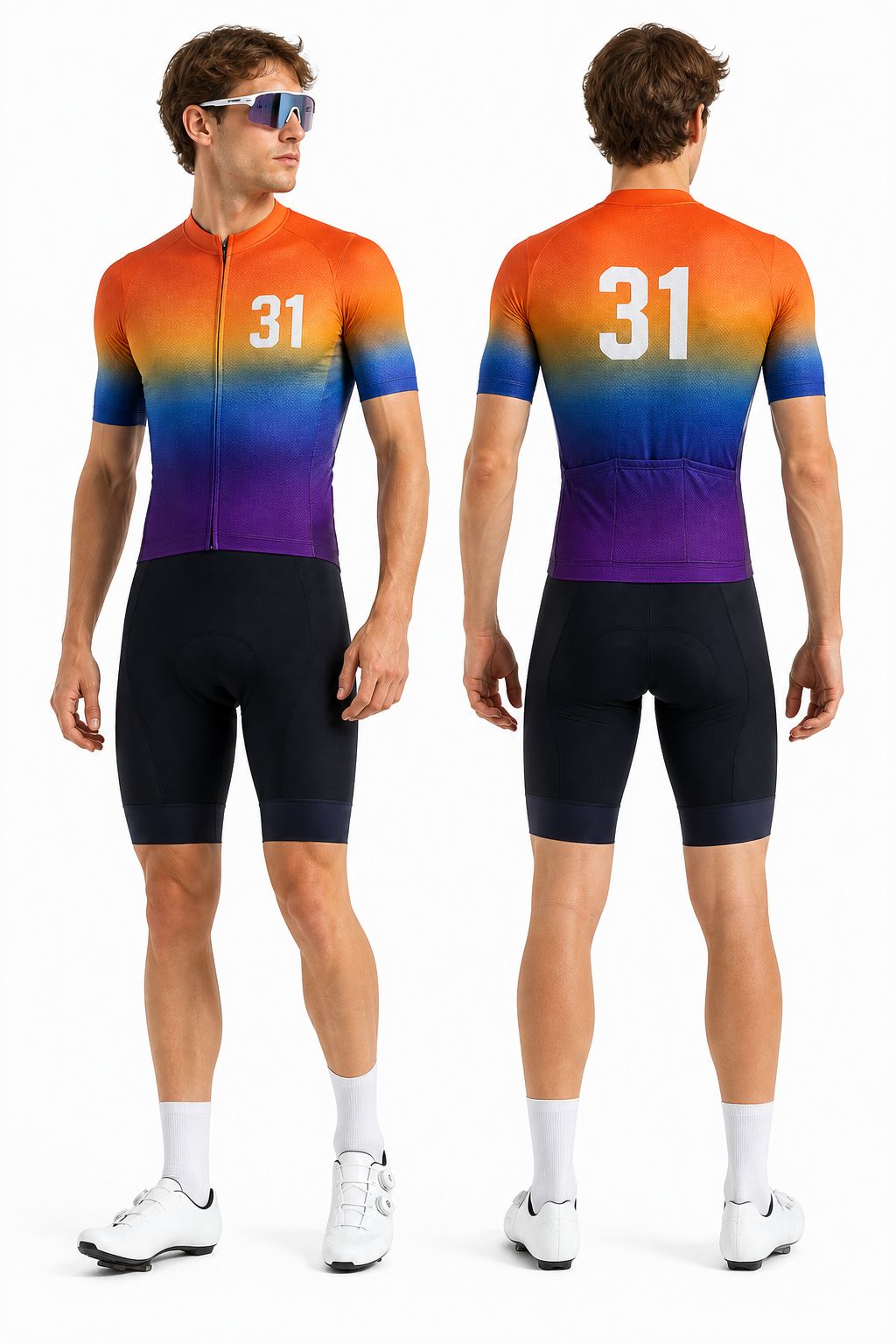 Aerodynamic Cycling Set #08